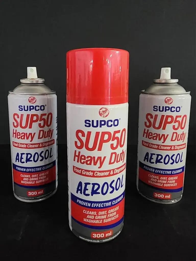 SUP50 AEROSOL 300ML CAN FOOD GRADE CLEANER & DEGREASER