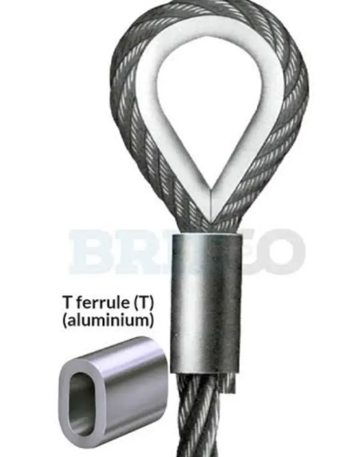 ALUMINIUM FERRULE 3MM