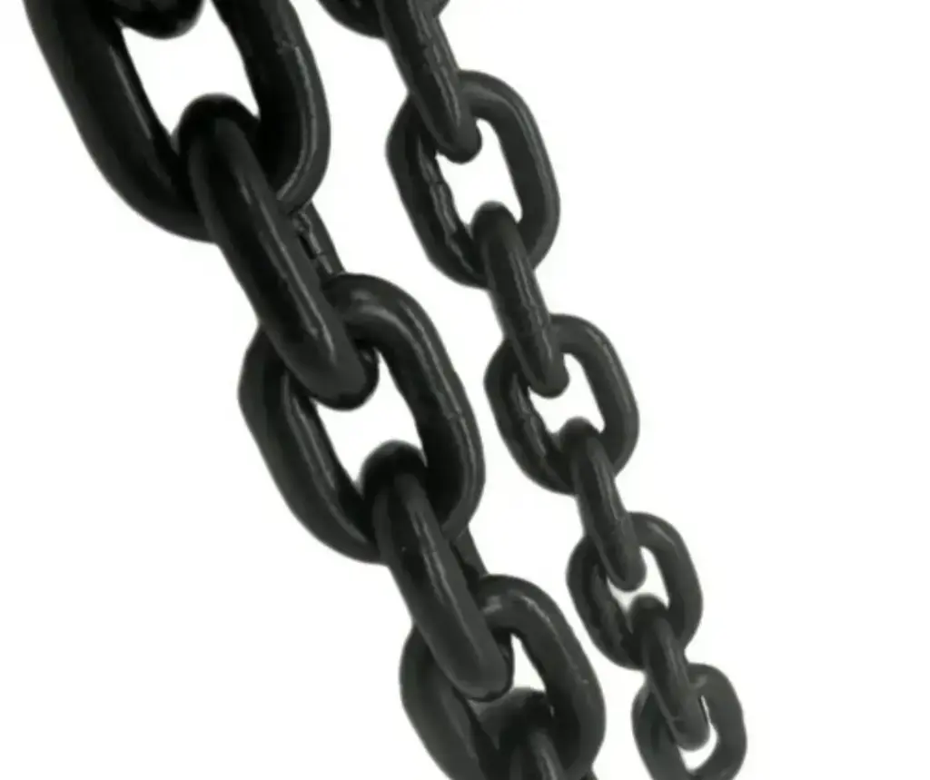 GR80 CHAIN BLACK HEAT TREATED 8MM ( PRICE PER METER)