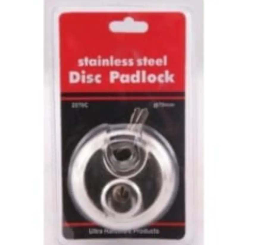 PADLOCK STAINLESS STEEL DISCUS 60MM