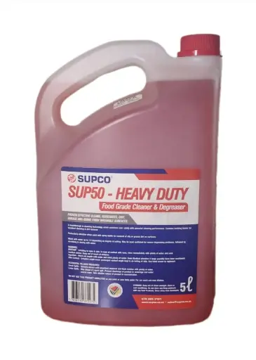 SUP50 5L FOOD GRADE CLEANER & DEGREASER