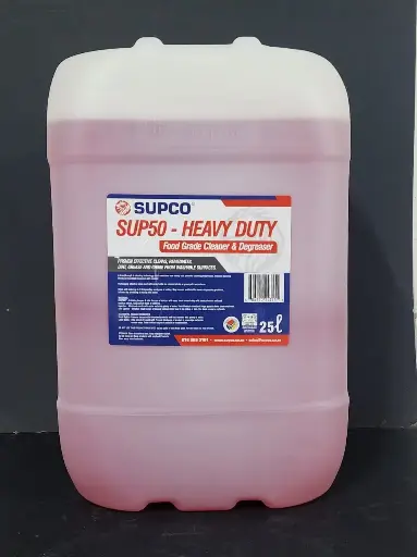 SUP50 25L FOOD GRADE CLEANER & DEGREASER