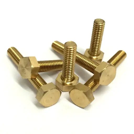 BRASS HEX HEAD BOLT