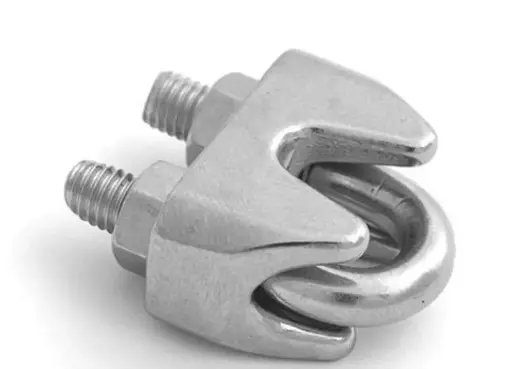 BULLDOG ROPE CLAMP 6MM (1/4 INC)
