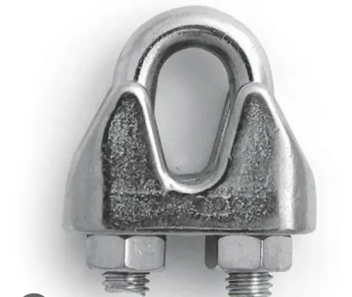 BULLDOG ROPE CLAMP 8MM (5/16 INC)