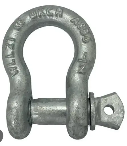 BOW SHACKLE SCREW PIN 2T ( 1/2 INC)