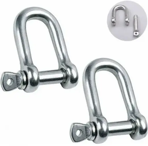 D SHACKLE SCREW PIN 8.5T ( 1 INC)