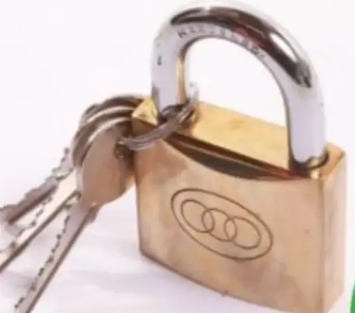 PADLOCK BRASS STD 63MM