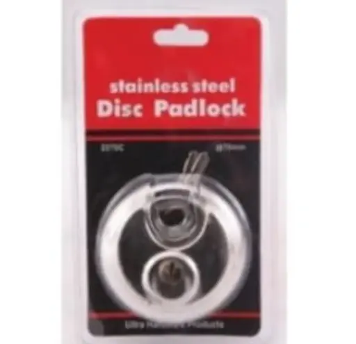 PADLOCK STAINLESS STEEL DISCUS 60MM