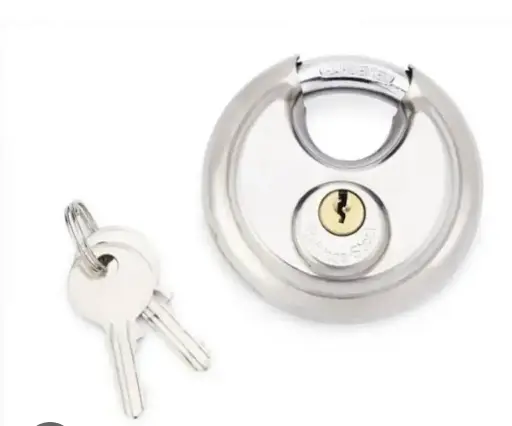 PADLOCK STAINLESS STEEL DISCUS 70MM