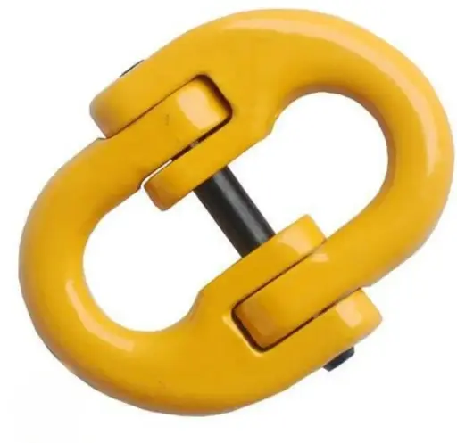 CONNECTING LINK GRADE 80 PAINTED YELLOW 3.2T