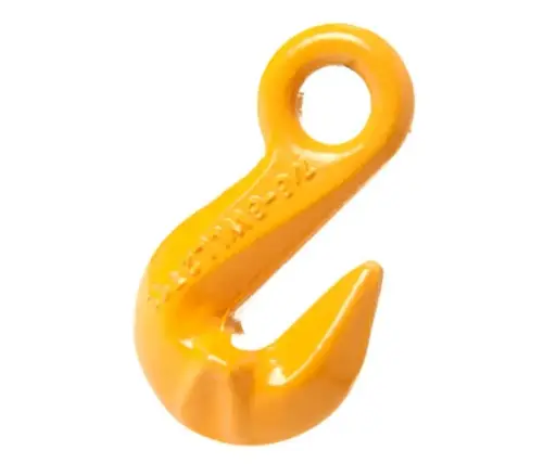 CRADLE EYE GRAB HOOK GRADE 80 PAINTED YELLOW 8.2T